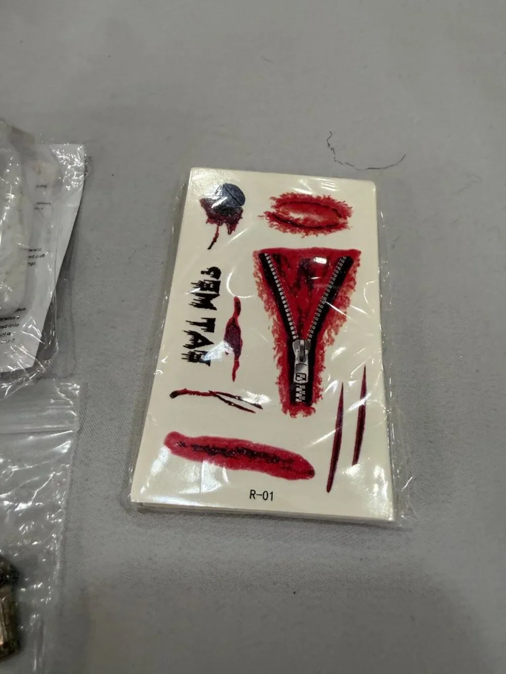 Vampire Dracula Costume Cape Scepter Accessories Halloween One Size